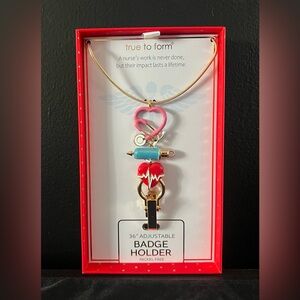 NEW True to Form Nurse Doctor Badge Holder